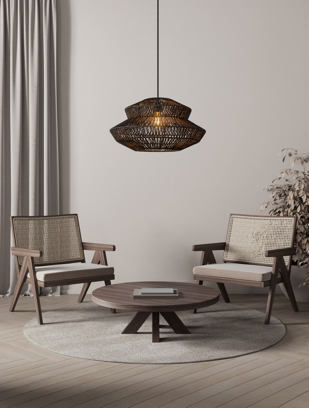 Полилей Nova Luce NUA 9586644 черен
