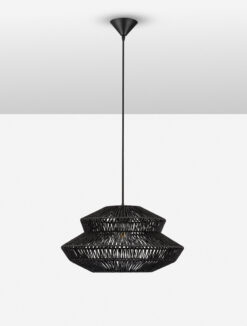 Полилей Nova Luce NUA 9586644 черен детайл 2