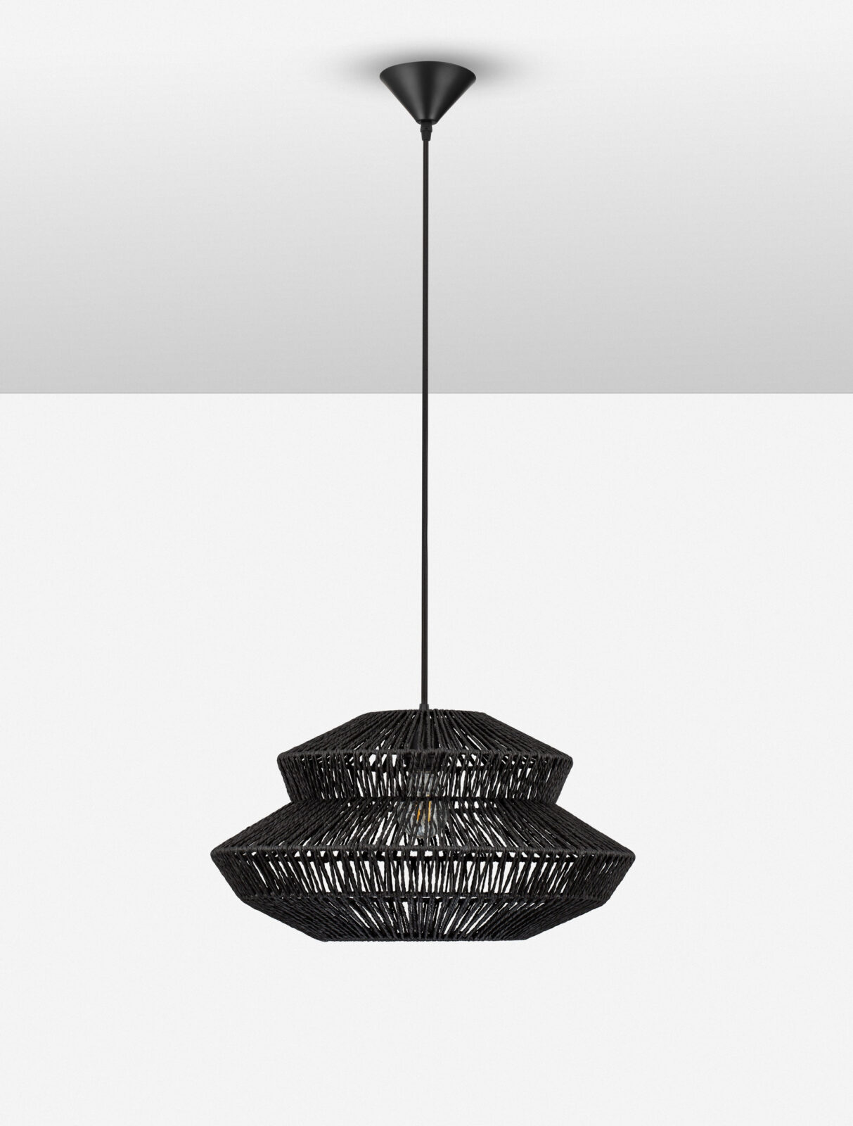 Полилей Nova Luce NUA 9586644 черен детайл 2