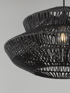 Полилей Nova Luce NUA 9586644 черен детайл 6