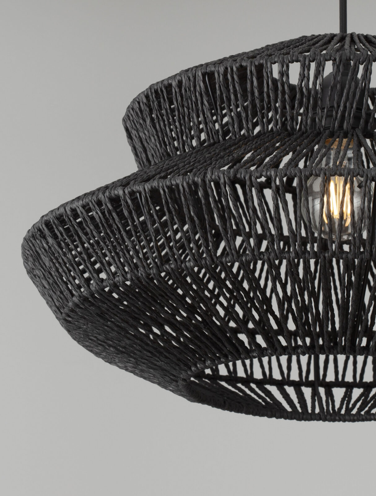 Полилей Nova Luce NUA 9586644 черен детайл 6