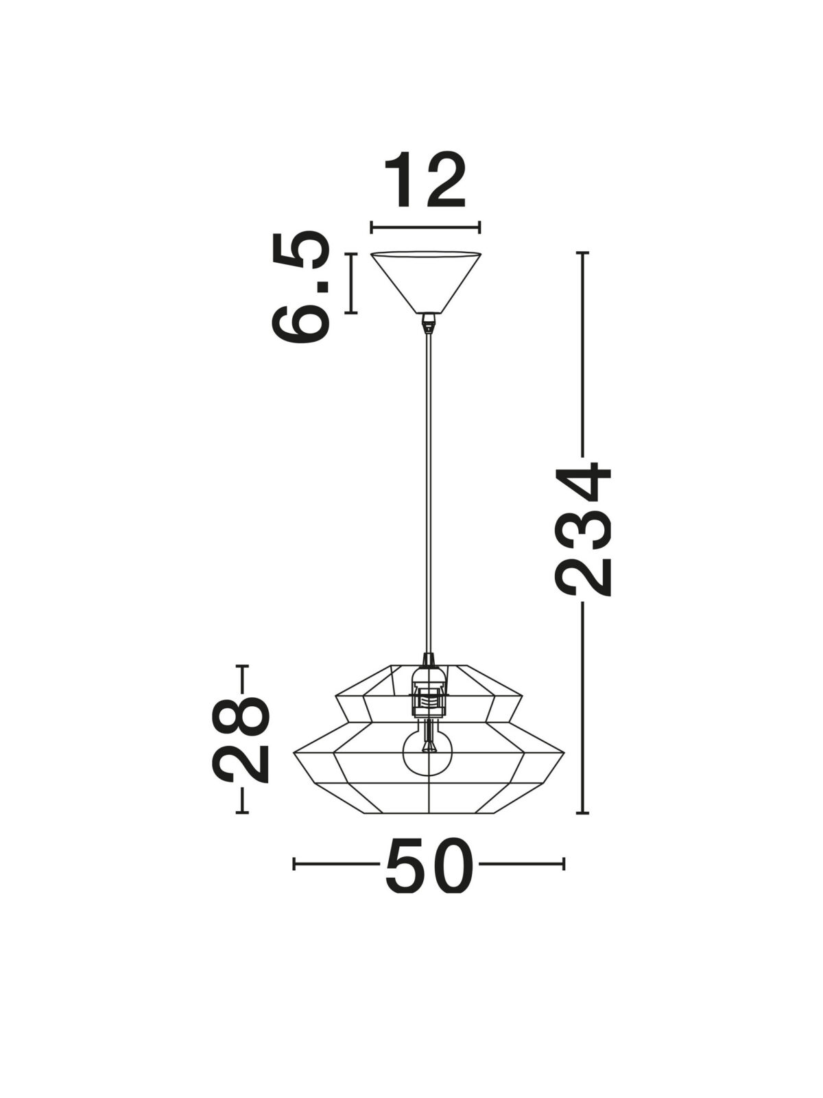 Полилей Nova Luce NUA 9586644 черен детайл 7