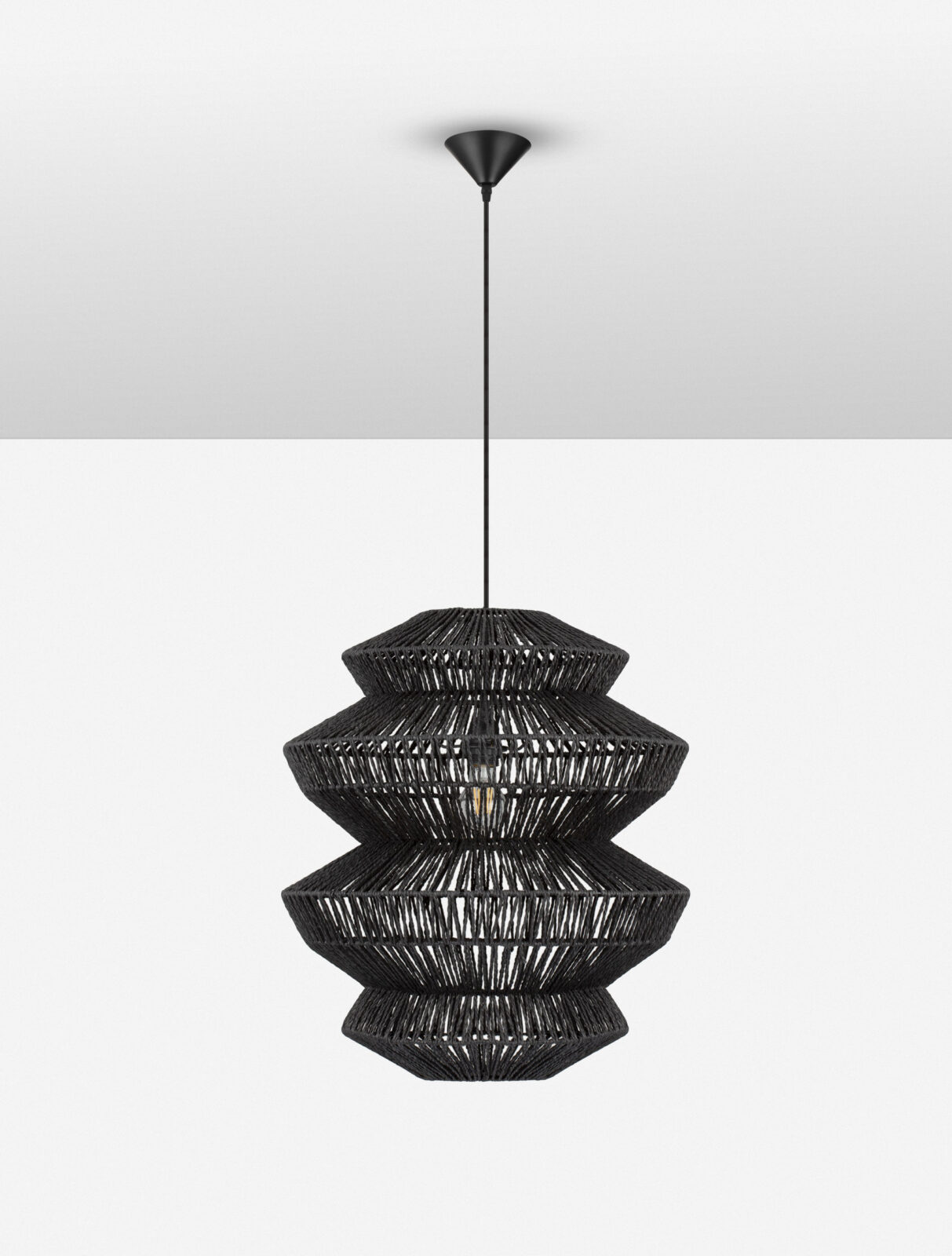 Полилей Nova Luce NUA 9586646 черен детайл 2