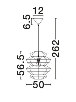 Полилей Nova Luce NUA 9586646 черен детайл 5