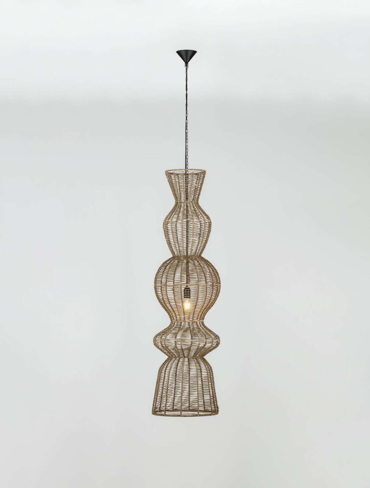 Полилей Nova Luce BREENA 9586658 кафяв детайл 3