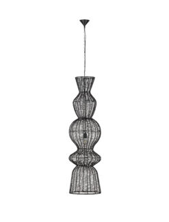 Полилей Nova Luce BREENA 9586660 черен в интериор