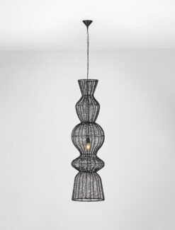 Полилей Nova Luce BREENA 9586660 черен детайл 3