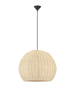 Полилей Nova Luce RIELO 9586665 черен в интериор