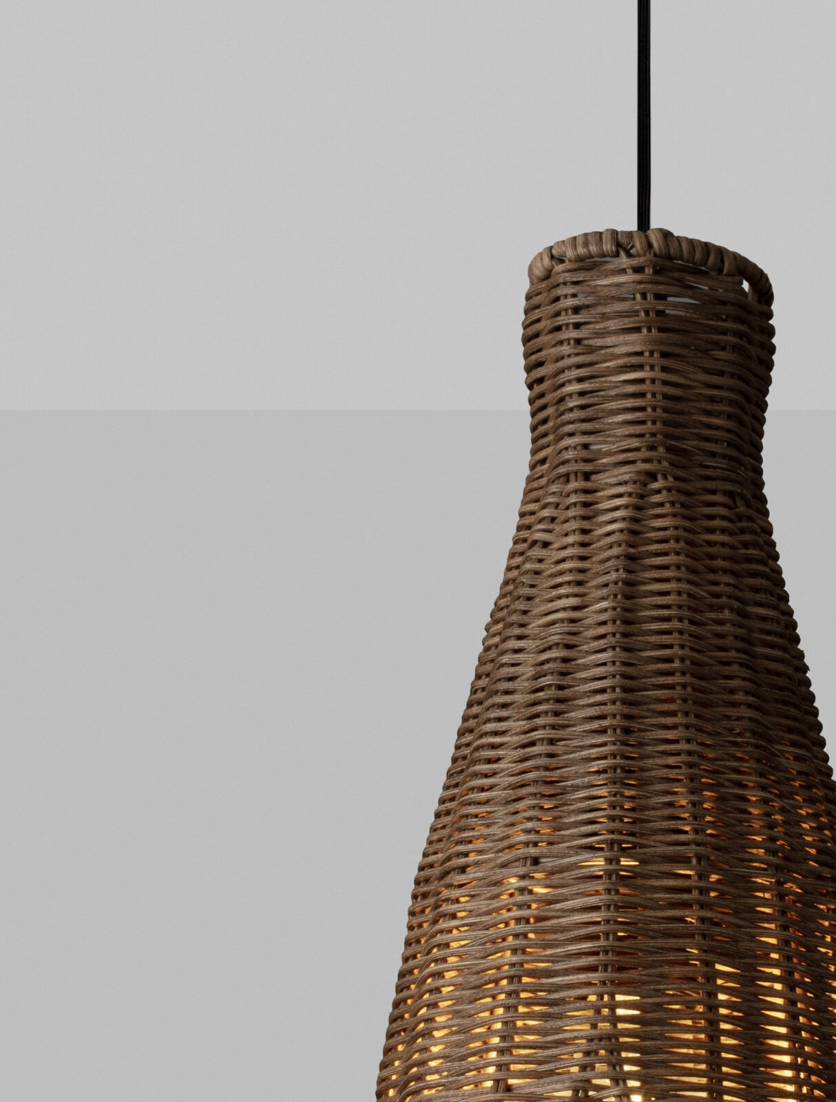 Пендел Nova Luce RIELO 9586666 черен детайл 6