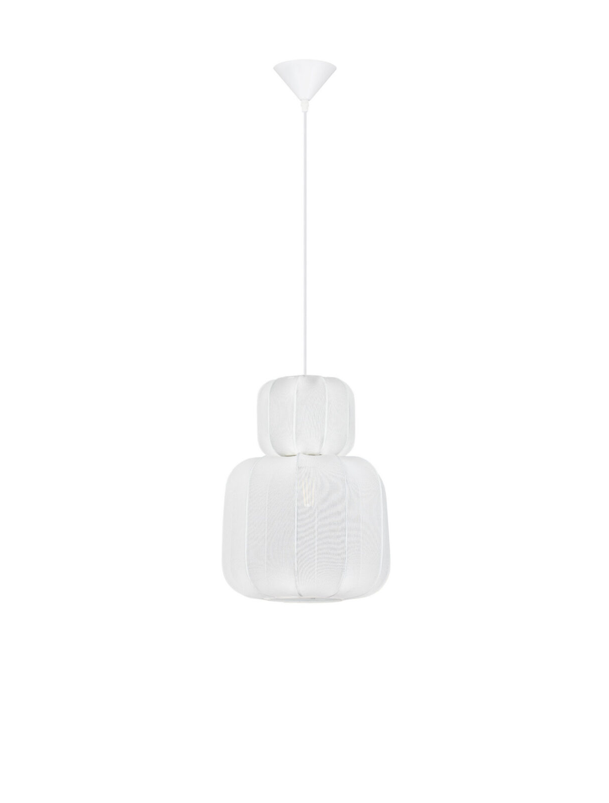 Пендел Nova Luce DELINA 9586673 бял в интериор