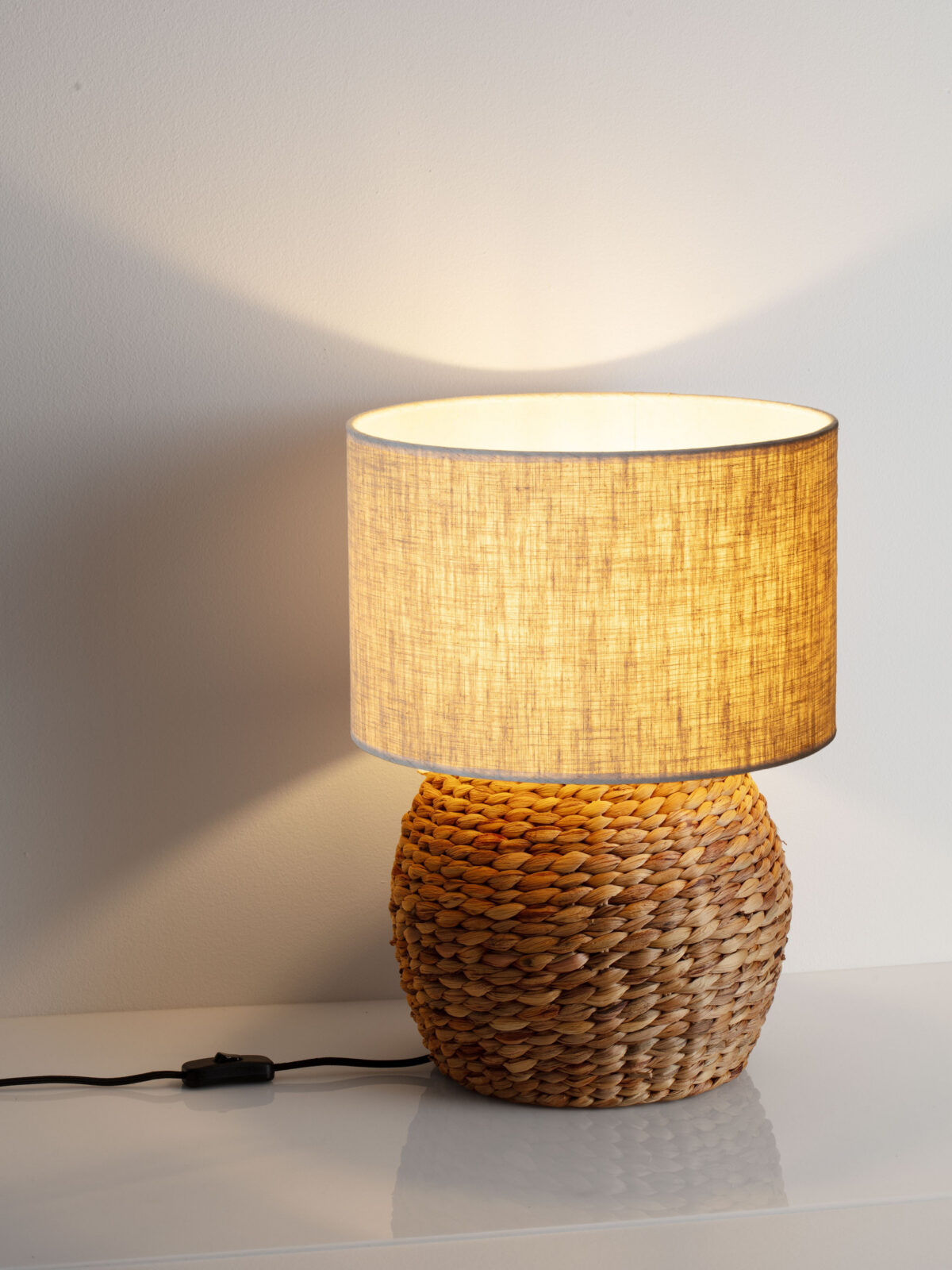 Настолна лампа Nova Luce UMI 9586806 бежов детайл 5