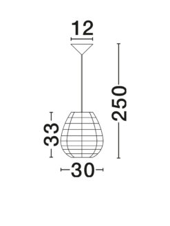 Пендел Nova Luce GRIFFIN 9587131 детайл 2