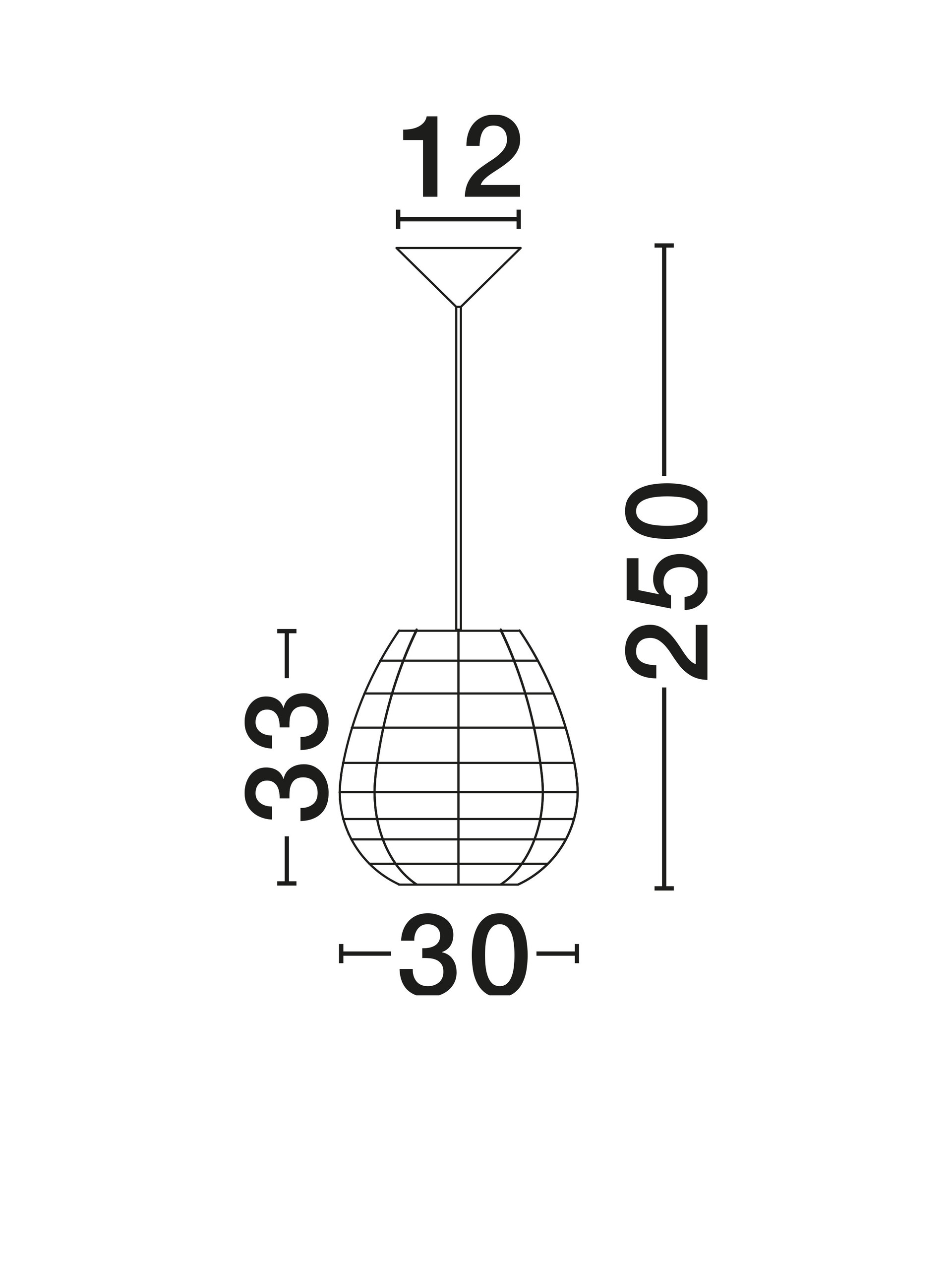 Пендел Nova Luce GRIFFIN 9587131 детайл 2
