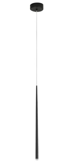 Пендел Nova Luce GIONO 9601001 черен в интериор