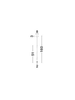 Пендел Nova Luce GIONO 9601001 черен детайл 5