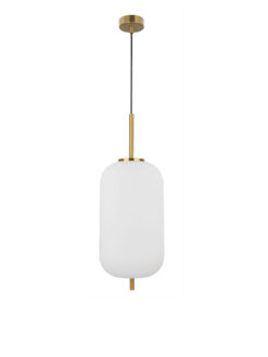 Пендел Nova Luce LATO 9624062 бял в интериор