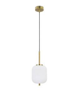 Пендел Nova Luce LATO 9624065 бял в интериор