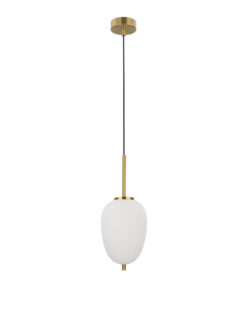 Пендел Nova Luce LATO 9624066 бял в интериор