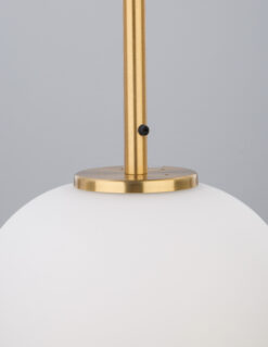 Пендел Nova Luce LATO 9624066 бял детайл 2