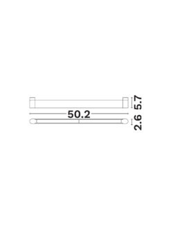 Магнитно тяло Nova Luce SYMMETRIC 9680102 черен детайл 2