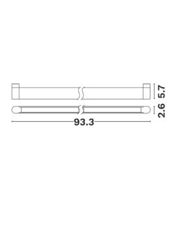 Магнитно тяло Nova Luce SYMMETRIC 9680103 черен детайл 2