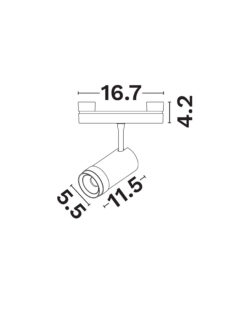 Магнитно тяло Nova Luce SYMMETRIC 9680106 черен детайл 3