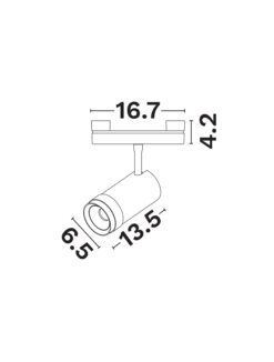Магнитно тяло Nova Luce SYMMETRIC 9680107 черен детайл 3