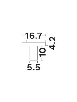 Магнитно тяло Nova Luce SYMMETRIC 9680111 черен детайл 2