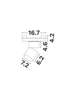 Магнитно тяло Nova Luce SYMMETRIC 9680112 черен детайл 2