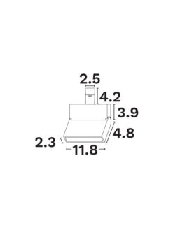 Магнитно тяло Nova Luce CHROMA 9680128 черен детайл 4