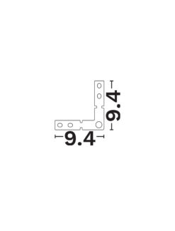 Конектор Nova Luce GLOW 9680171 черен в интериор