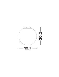Магнитно тяло Nova Luce CHROMA 9680191 черен детайл 3