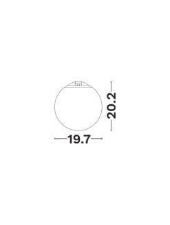 Магнитно тяло Nova Luce SYMMETRIC 9680193 черен детайл 2