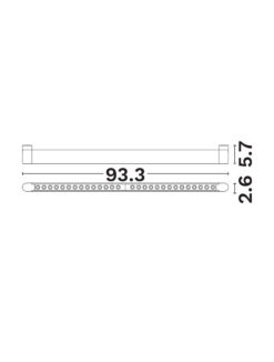 Магнитно тяло Nova Luce SYMMETRIC 9680201 черен детайл 2