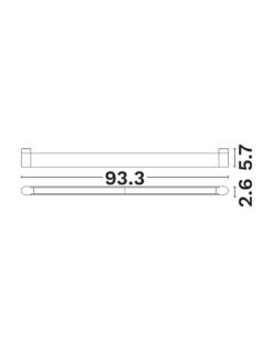 Магнитно тяло Nova Luce SYMMETRIC 9680203 черен детайл 2