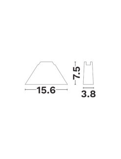 Магнитно тяло Nova Luce CHROMA 9680226 черен детайл 2