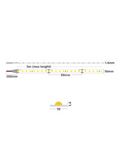 LED лента Nova Luce HONOR 48V LONG 9680306 в интериор