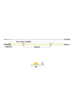 LED лента Nova Luce HONOR 48V LONG 9680311 на фасада