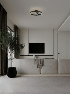 Плафониера Nova Luce ADALIZ 9695125 черен