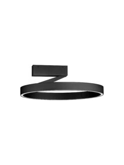 Плафониера Nova Luce ADALIZ 9695125 черен в интериор