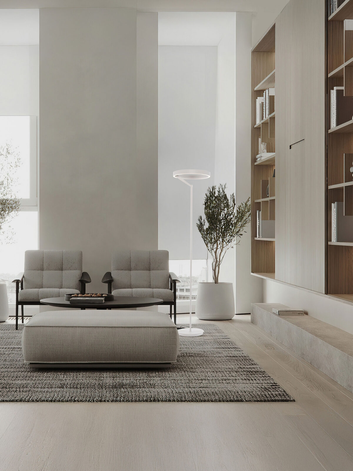 Лампион Nova Luce ADALIZ 9695128 бял
