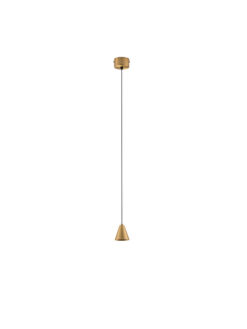 Пендел Nova Luce IRMOS 9695154 златист в интериор