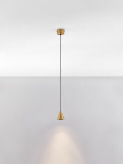 Пендел Nova Luce IRMOS 9695154 златист детайл 3