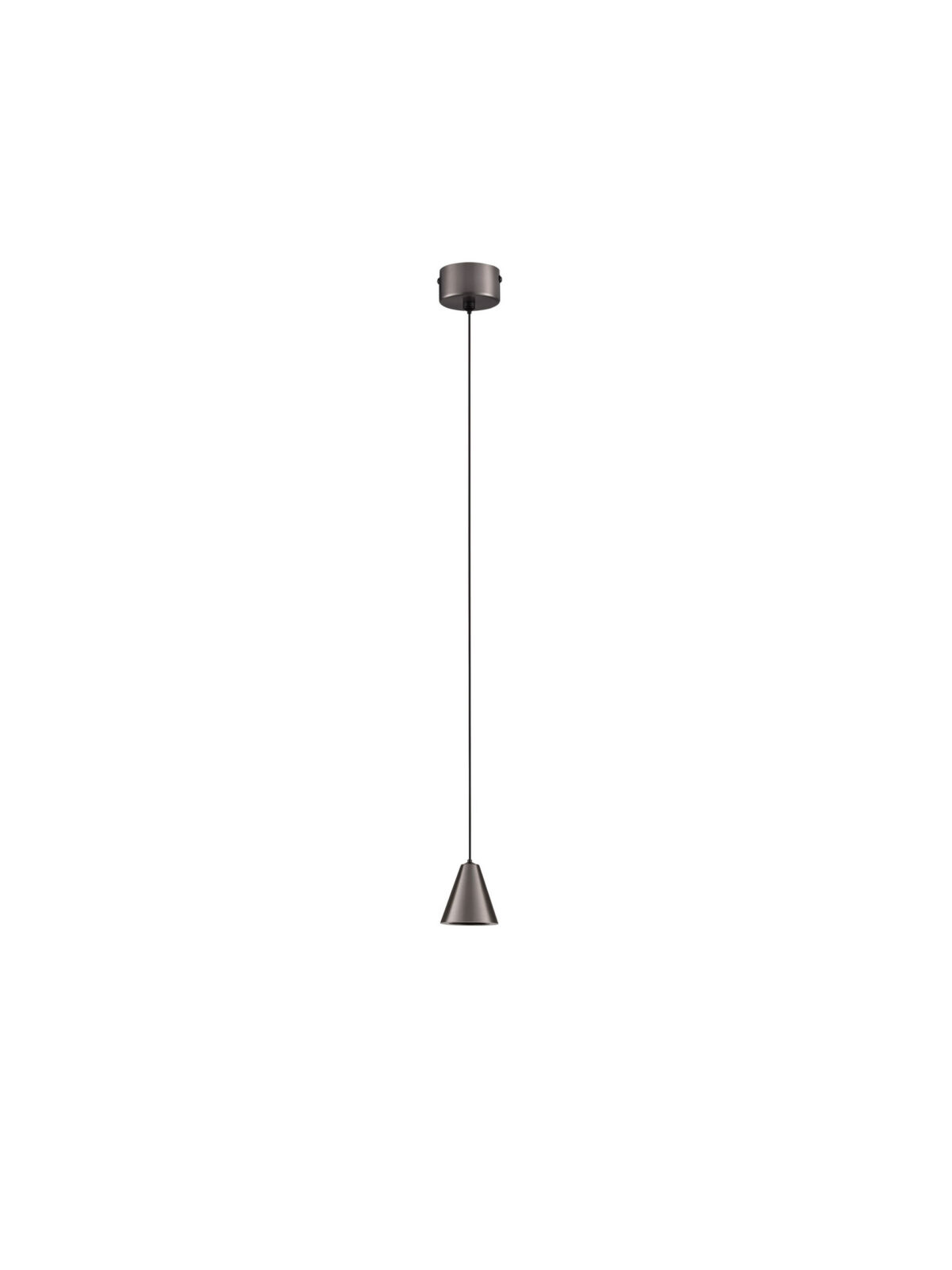 Пендел Nova Luce IRMOS 9695155 сребърен в интериор