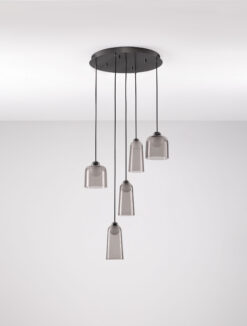 Полилей Nova Luce DIONE 9695274 черен детайл 2