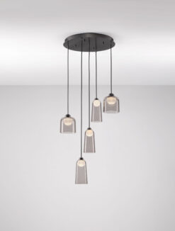 Полилей Nova Luce DIONE 9695274 черен детайл 3