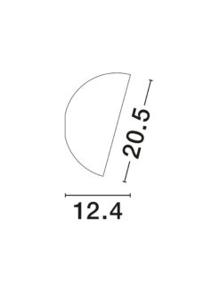 Аплик Nova Luce ONIA 9695317 черен детайл 6