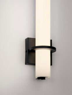 Аплик за баня Nova Luce LUCA 9695337 черен детайл 5
