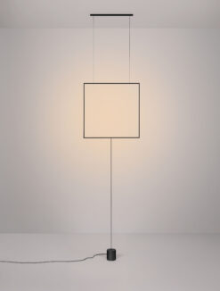 Полилей Nova Luce DAHLIA 9695502 черен детайл 3