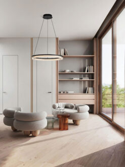 Полилей Nova Luce LONELA 9695503 черен